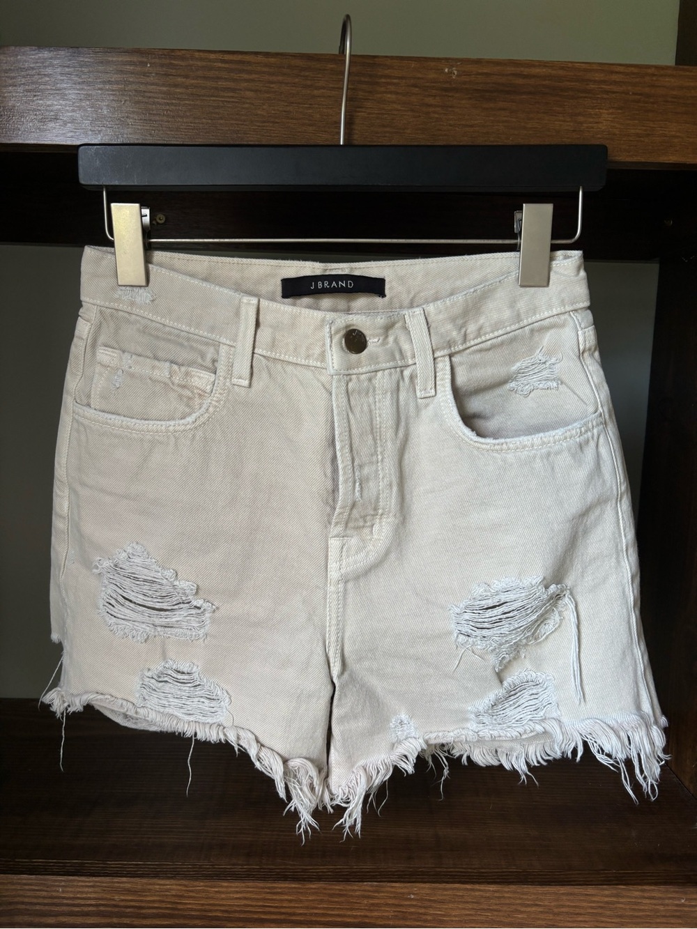 J Brand Distressed Denim Cutoff Shorts